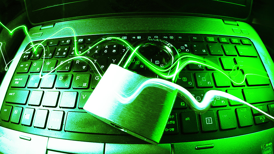 hacker at christmas