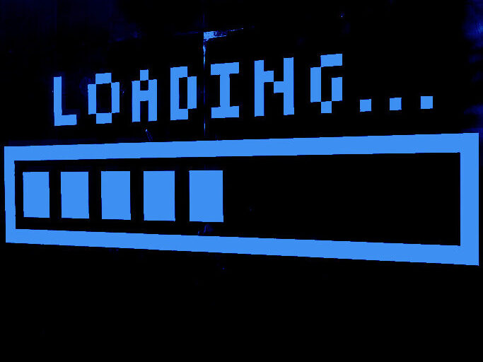 network problems loading screen
